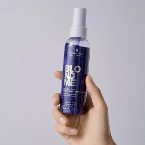Schwarzkopf BlondMe Bond Repair Purple Spray Conditioner 150ml főképe